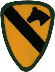 1st Cavalry Division Patch 3 Inch NOVELTY PATCH - NON REGULATION