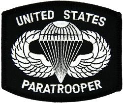 United States Paratrooper Small Patch