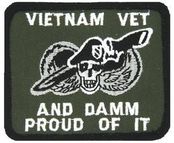 Vietnam Vet Proud of It Small Patch
