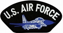 US Air Force Patch with USAF Jet