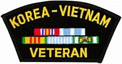 Korea - Vietnam Vet Patch