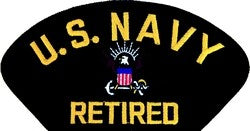 US Navy Retired Patch