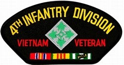 4th Infantry Division Vietnam Vet Patch