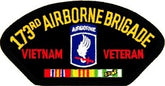173rd Airborne Brigade Vietnam Vet Patch
