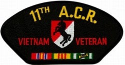 11th ACR Vietnam Veteran Patch