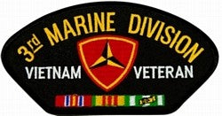 3rd Marine Division Vietnam Vet Patch