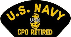 US Navy CPO Retired Patch