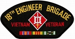 18th Engineer Brigade Vietnam Vet Patch