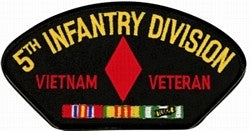 5th Infantry Division Vietnam Vet Patch