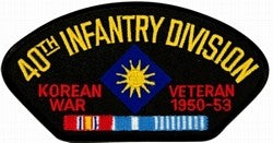 40th Infantry Division Korea Patch