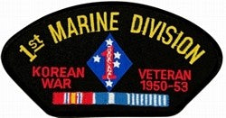 1st Marine Division Korea Patch