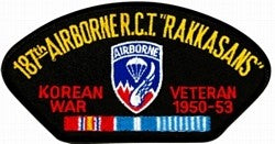 187th Airborne Korea Vet Patch