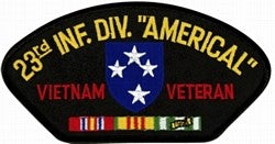 23rd Infantry Vietnam Vet Patch