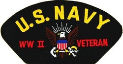 US Navy WWII Veteran Patch