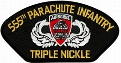 555th Parachute Infantry Patch - Triple Nickle