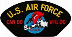 U.S. Air Force Can Do Will Do Patch - Charging Charlie
