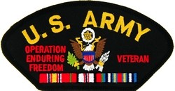 U.S. Army Enduring Freedom Veteran Patch