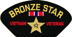 Bronze Star Vietnam Veteran Patch