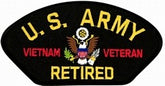 U.S. Army Vietnam Veteran Retired Patch