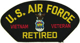 U.S. Air Force Vietnam Veteran Retired Patch