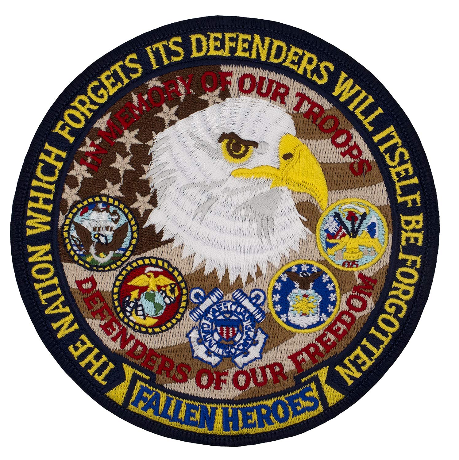 Fallen Heroes - Defenders of Our Freedom Back Patch