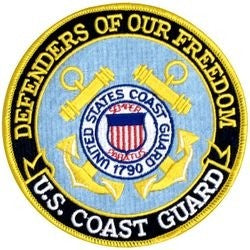 Defenders of Our Freedom - U.S. Coast Guard 5 Inch Patch