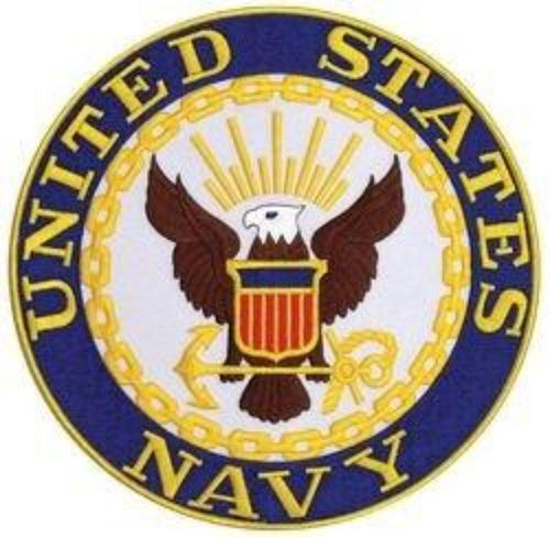 U.S. Navy Back Patch - 10 Inch