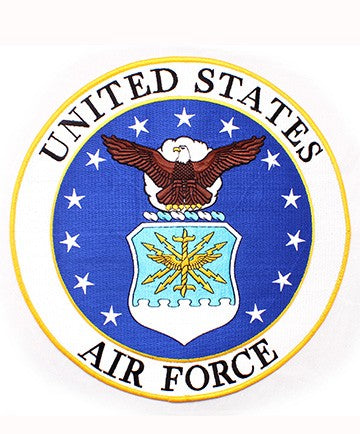 Air Force Patch - Big 10" Round