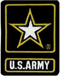 US Army Of One Logo Back Patch