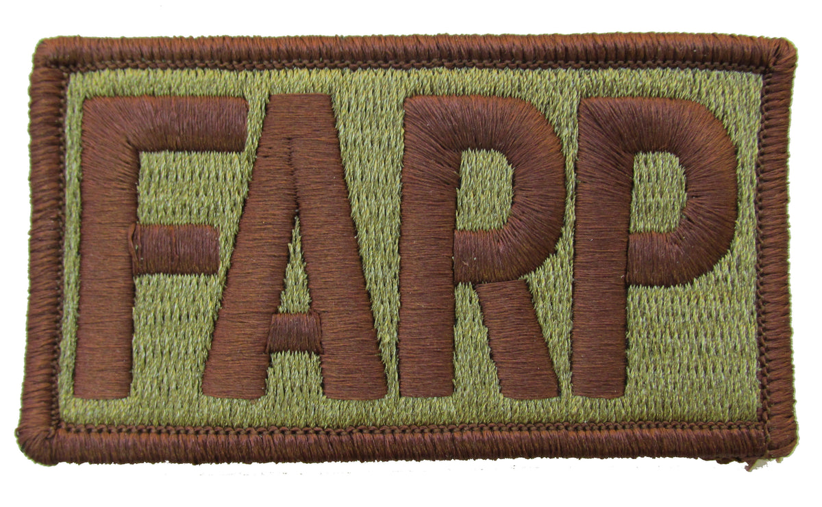 Air Force FARP OCP Patch Spice Brown - Forward Area Refueling Point