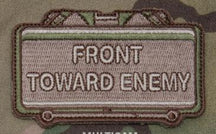 Front Toward Enemy Claymore Morale Patch - Mil-Spec Monkey
