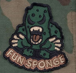 Sponge Operator Funny Morale Patch Tactical ARMY Military USA