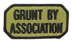 CLEARANCE - GRUNT BY ASSOCIATION Morale Patch