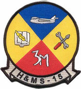 H&MS 15 USMC Patch - MCCUU Air Wing Patch