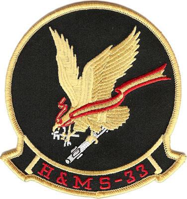 H&MS 33 USMC Patch - MCCUU Air Wing Patch