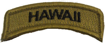 State Tab Patches - Hawaii