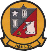 H&HS 28 USMC Patch - MCCUU Air Wing Patch