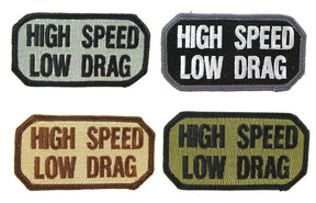 HIGH SPEED LOW DRAG Morale Patch - Various Colors