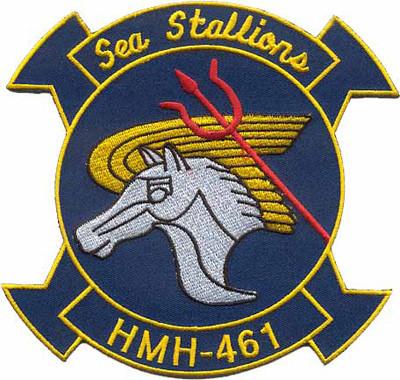 HMH-461 Sea Stallions USMC Patch - Officially Licensed
