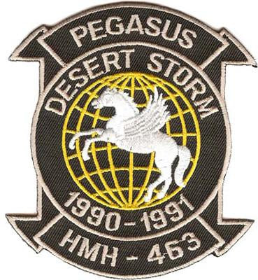 HHM-463 USMC Patch - Pegasus Desert Storm