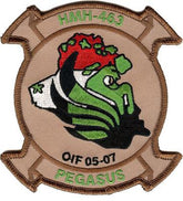 HMH-463 Pegasus OIF 05-07 USMC Patch