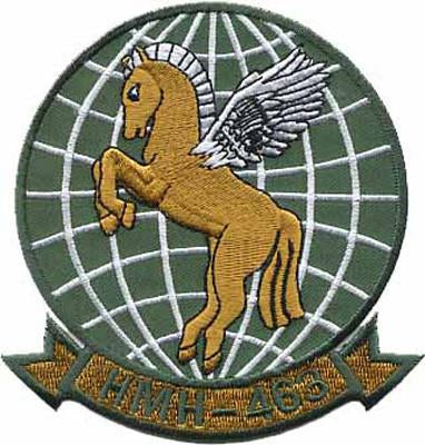 HMH-463 Pegasus USMC Patch - Officially Licensed