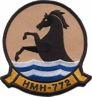 HMH-772 Hustlers USMC Patch - Officially Licensed