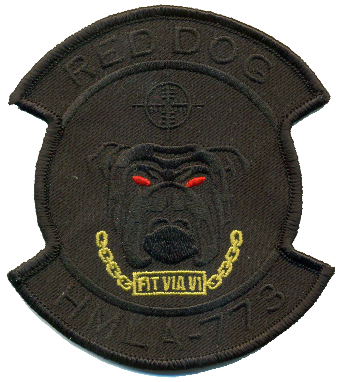 HMLA-773 Red Dog USMC Patch - Dark Ops