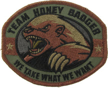 Honey Badger Morale Patch with Hook Fastener - Take What We Want