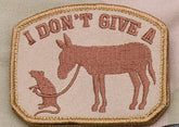 I Don't Give a Rat's Ass Morale Patch - Mil-Spec Monkey