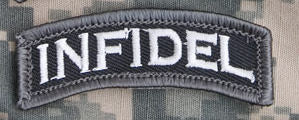 CLEARANCE - Infidel Tab Morale Patch - Mil-Spec Monkey
