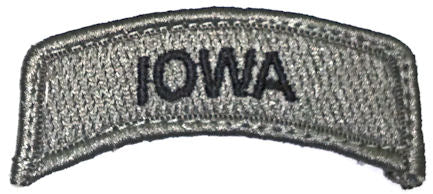 State Tab Patches - Iowa