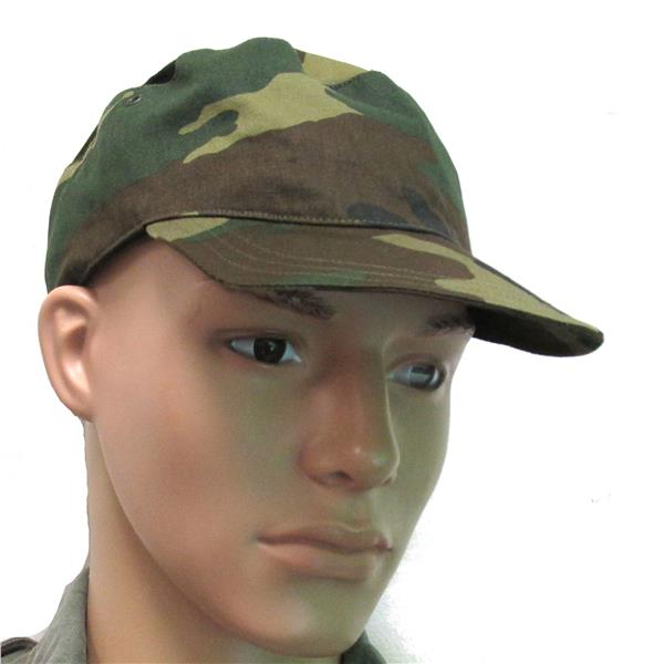 Italian Woodland Camo Cap - NEW Surplus CLOSEOUT Buy Now and Save !