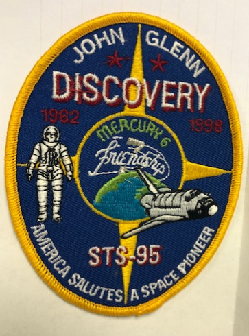 NASA John Glenn Commeorative Patch